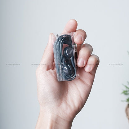 Tai Nghe Nhét Tai Akg S8 Chân Cắm 3.5 Mm Kèm Bộ Núm Có Mic Hỗ Trợ Bass Ấm Chơi Game Njoyshop