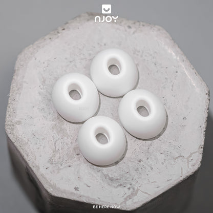 Bộ Nút Đệm Núm Silicon Ahastyle Có Lưới Chống Bụi Thay Thế Cho Airpods Pro 3 2