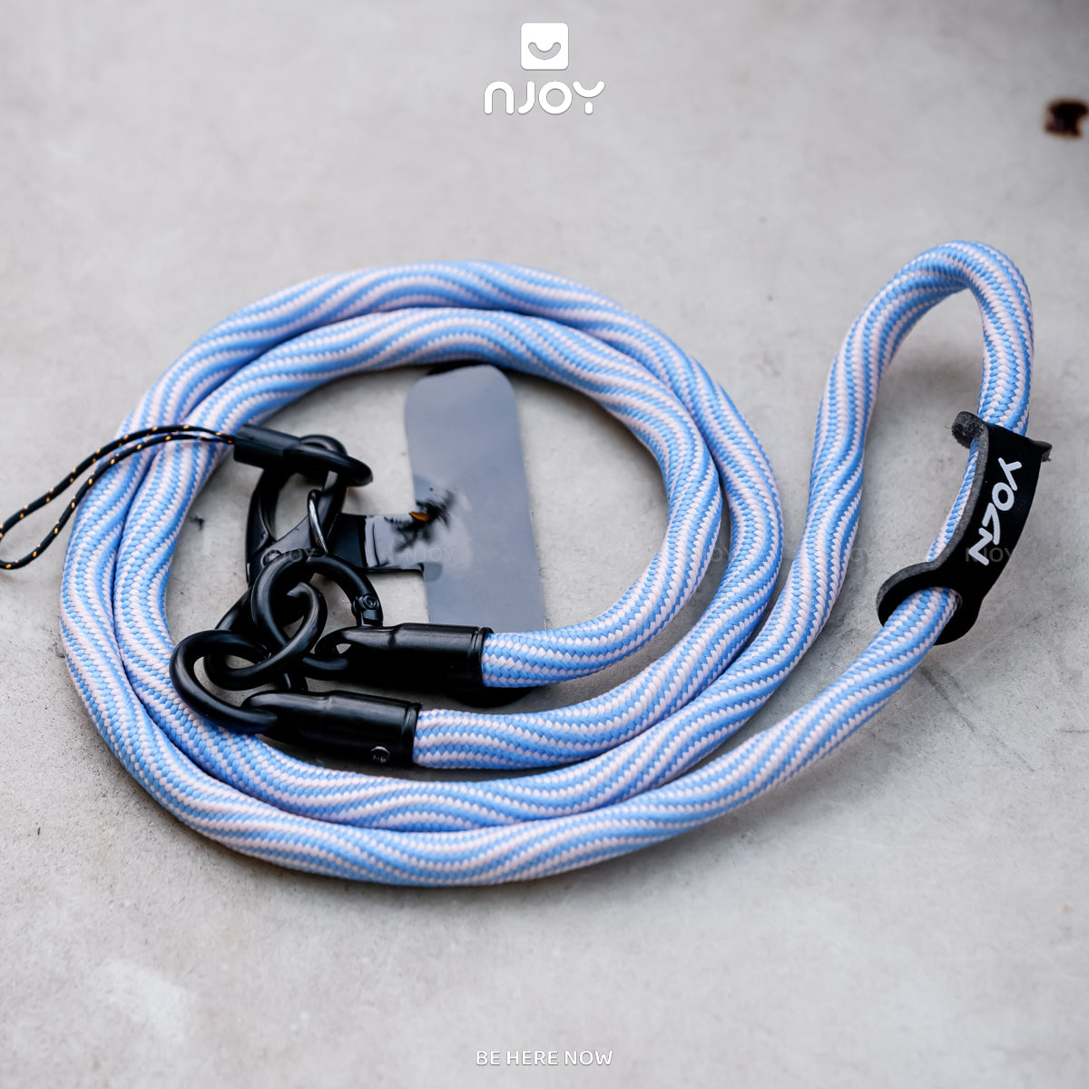 Bộ Dây Đeo Điện Thoại Nylon Siêu Bền Kèm Tag Treo Và Móc Khóa Dài 60cm