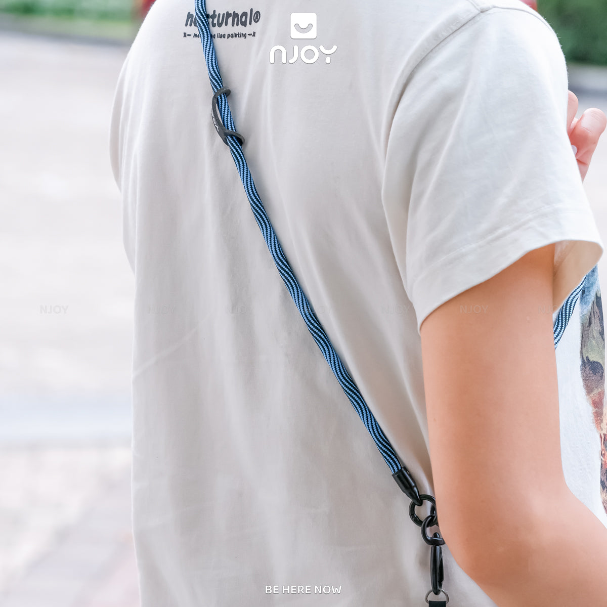 Bộ Dây Đeo Điện Thoại Nylon Siêu Bền Kèm Tag Treo Và Móc Khóa Dài 60cm