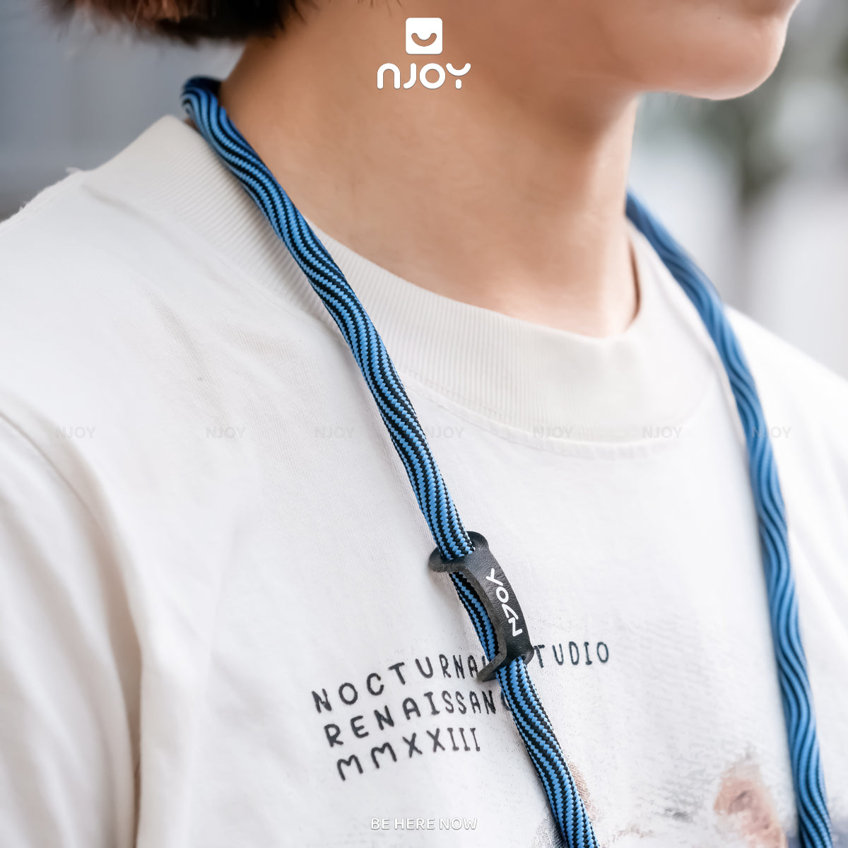 Bộ Dây Đeo Điện Thoại Nylon Siêu Bền Kèm Tag Treo Và Móc Khóa Dài 60cm