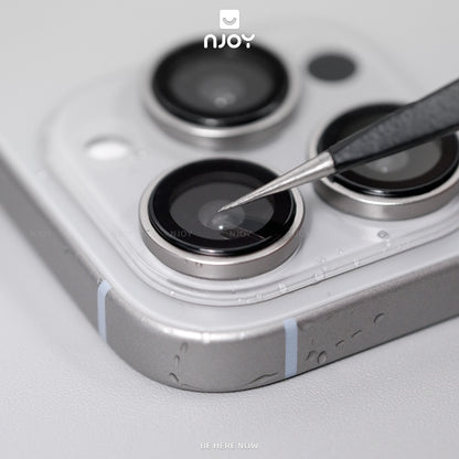 Bộ Vòng Cường Lực Bảo Vệ Camera Anank AR Chống Trầy Xước Màu Nguyên Bản Cho iPhone 13 14 15 16 17 Pro Max Njoyshop
