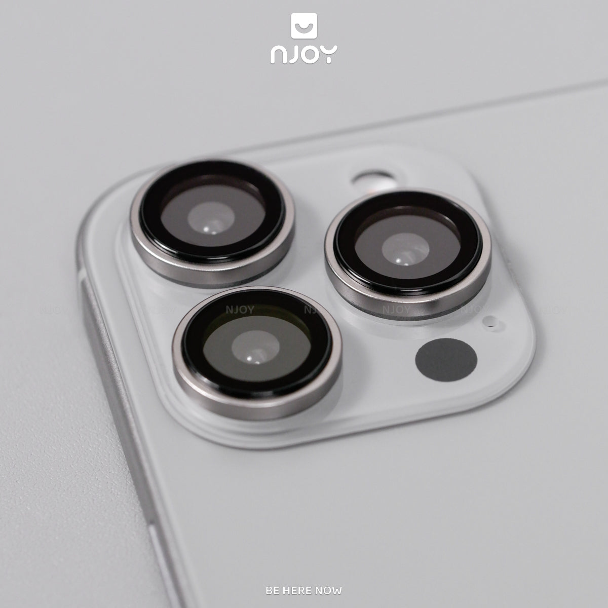 Bộ Vòng Cường Lực Bảo Vệ Camera Anank AR Chống Trầy Xước Màu Nguyên Bản Cho iPhone 13 14 15 16 17 Pro Max Njoyshop