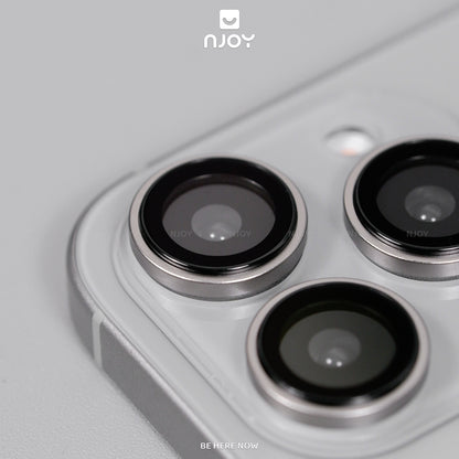 Bộ Vòng Cường Lực Bảo Vệ Camera Anank AR Chống Trầy Xước Màu Nguyên Bản Cho iPhone 13 14 15 16 17 Pro Max Njoyshop