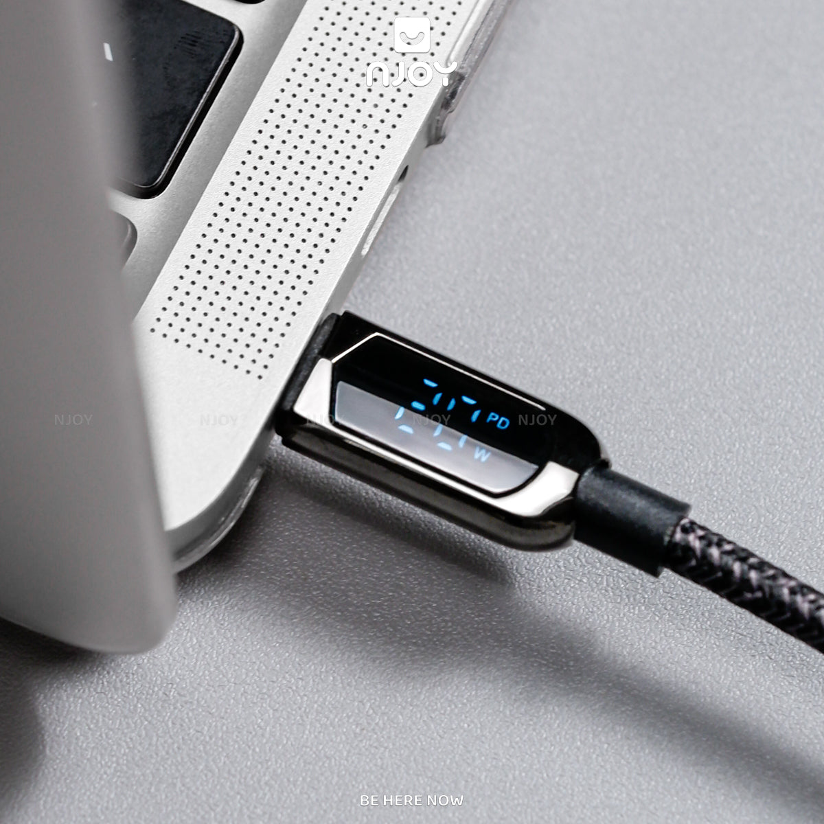 Cáp Sạc Nhanh Type C To Type C 20W 100W Có Đèn Led Cho Điện Thoại iPhone Laptop