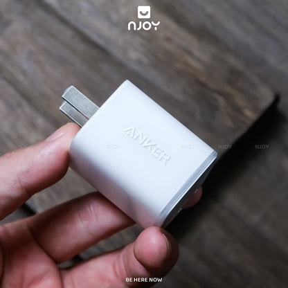 Củ Sạc 2 Cổng Anker Nano Pro 40W Type C Nhỏ Gọn Cho iPhone iPad Airpods Samsung Xiaomi