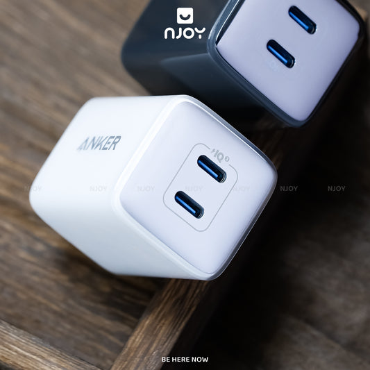 Củ Sạc 2 Cổng Anker Nano Pro 40W Type C Nhỏ Gọn Cho iPhone iPad Airpods Samsung Xiaomi