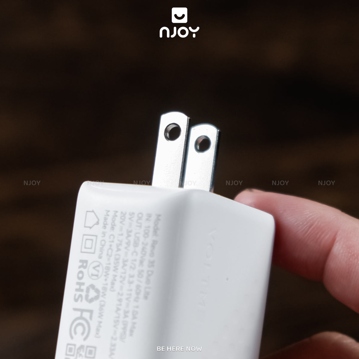 Củ Sạc 2 Cổng Voltme 35W GaN Nhỏ Gọn Sạc Nhanh PD3.0 QC3.0 PPS Cho Điện Thoại iPhone iPad Macbook