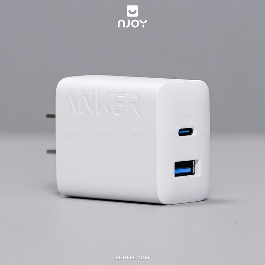Củ Sạc Nhanh Anker 20W 2 Cổng Sạc Type C Usb Nhỏ Gọn Cho Điện Thoại iPhone 16 Pro Max 15 14 13 12