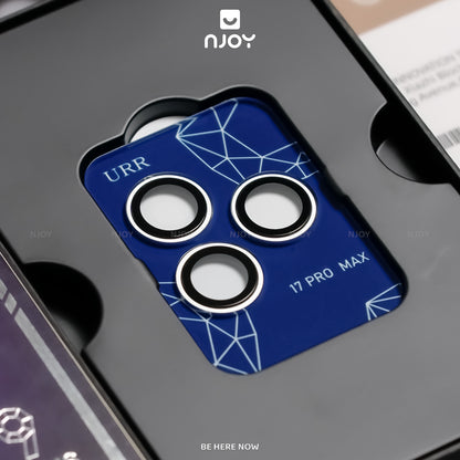 Cường Lực Camera URR Sapphire PVDSS 2 Tầng Cho iPhone 17 Pro Max 16 Pro Max 15 Pro Max 14 Pro Max 13 12