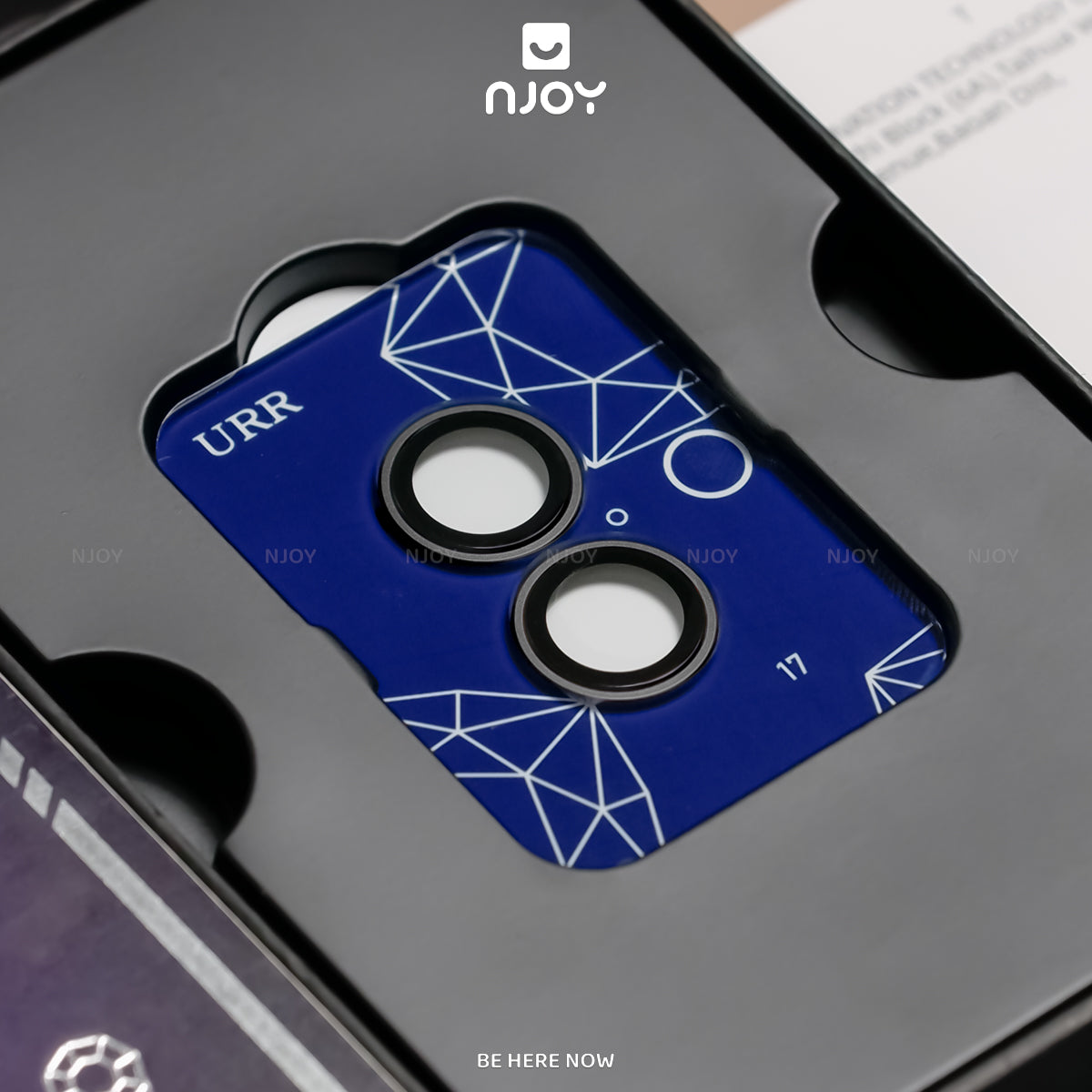 Cường Lực Camera URR Sapphire PVDSS 2 Tầng Cho iPhone 17 Pro Max 16 Pro Max 15 Pro Max 14 Pro Max 13 12