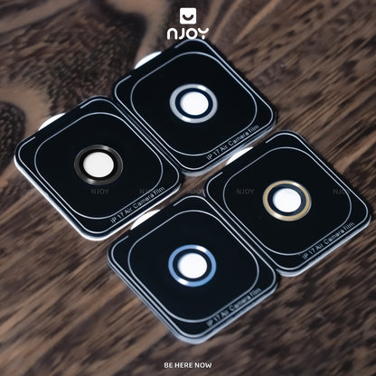 Vòng Cường Lực Camera Khung Tự Dán Nhiều Màu Cho Điện Thoại iPhone 17 Air 16 15 14 13 12 11