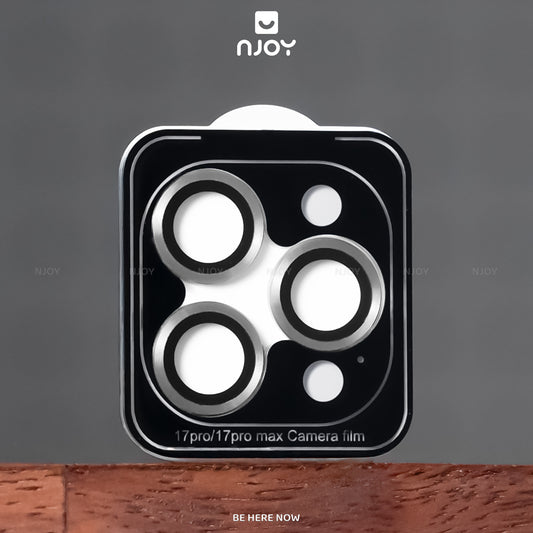 Cường Lực Camera Có Khung Dán Chống Trầy Cho iPhone 17 Pro Max 16 Pro Max 16 Plus 15 Plus 14 13