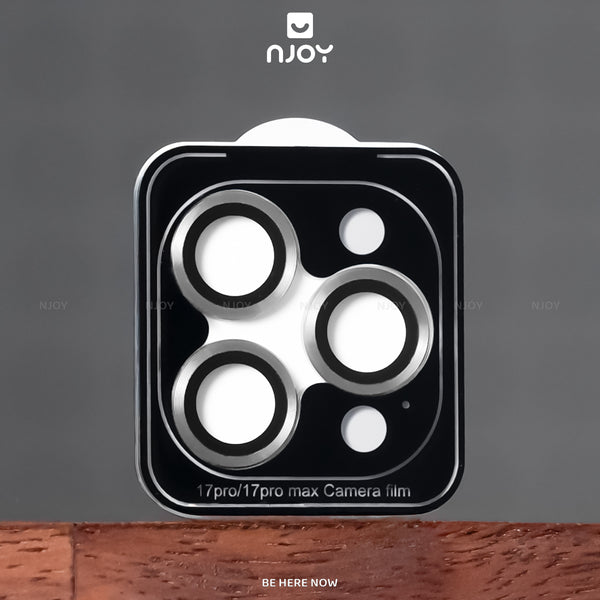 Cường Lực Camera Có Khung Dán Chống Trầy Cho iPhone 17 Pro Max 16 Pro Max 16 Plus 15 Plus 14 13