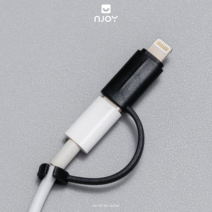 Đầu Chuyển Type C Sang Cổng Lightning 30W Njoy Dây Đeo Tiện Lợi Cho iPhone 17 Pro Max 16 15 14 13 12