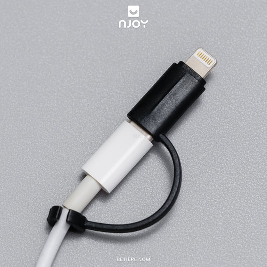 Đầu Chuyển Type C Sang Cổng Lightning 30W Njoy Dây Đeo Tiện Lợi Cho iPhone 17 Pro Max 16 15 14 13 12