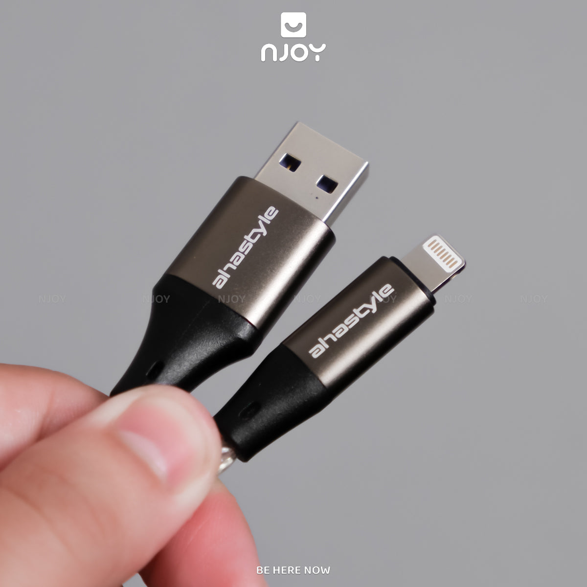 Cáp Sạc Nhanh Ahastyle 20W 60W Có Đèn RGB Phát Sáng Cho iPhone Samsung iPad Oppo