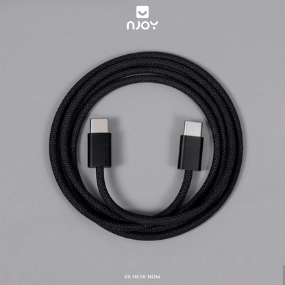 Cáp Sạc Nhanh Type C To C 60W Dây Dù Chống Đứt Gãy Cho iPhone 16 Pro Max 15 iPad Airpods Laptop