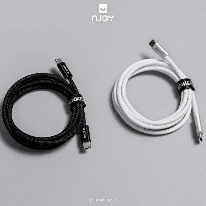 Cáp Sạc Nhanh 240W Anker Zolo Type C To Type C Cho Điện Thoại iPhone iPad Laptop Samsung