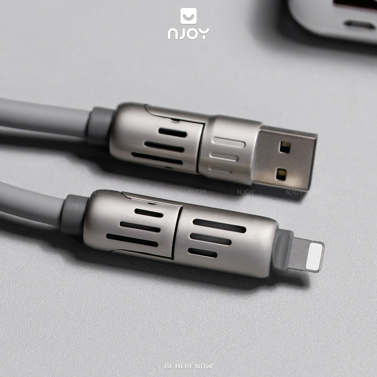 Cáp Sạc Nhanh Đa Năng 4 Trong 1 240W Vỏ Hợp Kim Nhôm Cho iPhone MacBook Laptop