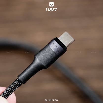 Dây Cáp Sạc Nhanh Voltme PD 100W Type To Type C Độ Dài 1M Cho Điện Thoại iPhone iPad Laptop Macbook