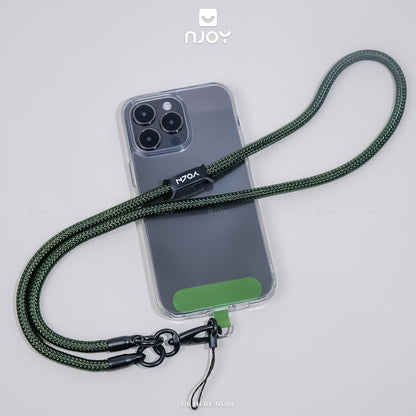 Dây Đeo Cổ Bện Nylon Dài 60cm Chống Đứt Gãy Độ Chống Thất Lạc Cho Tất Cả Điện Thoại iPhone Samsung
