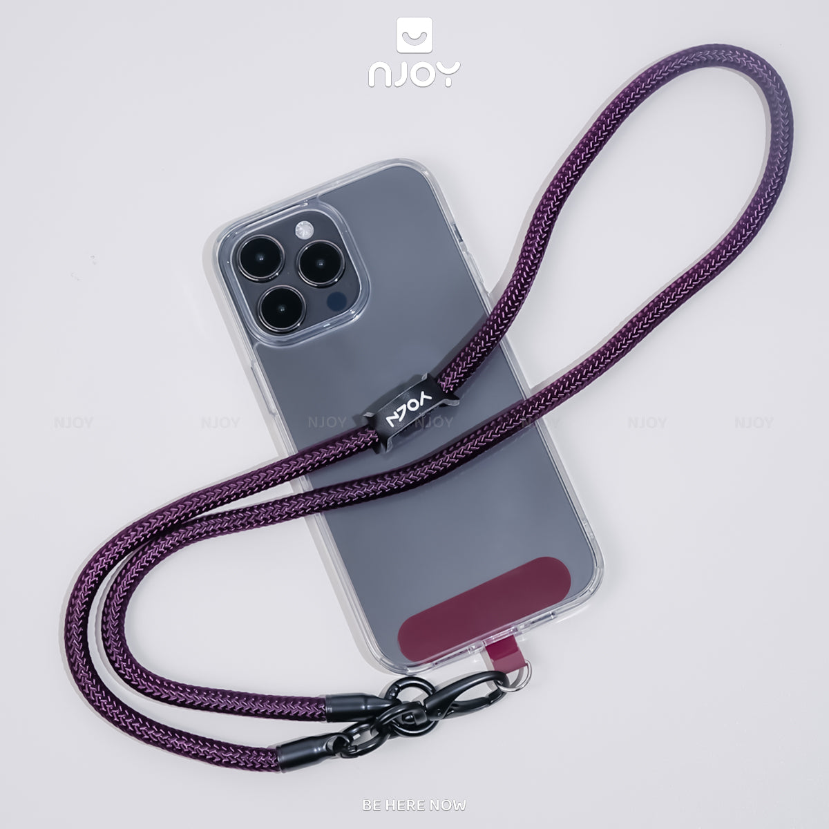 Dây Đeo Cổ Bện Nylon Dài 60cm Chống Đứt Gãy Độ Chống Thất Lạc Cho Tất Cả Điện Thoại iPhone Samsung