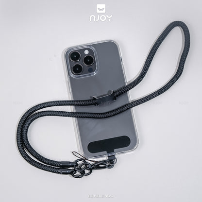 Dây Đeo Cổ Bện Nylon Dài 60cm Chống Đứt Gãy Độ Chống Thất Lạc Cho Tất Cả Điện Thoại iPhone Samsung