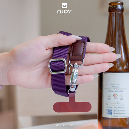 Dây Đeo Điện Thoại Chống Rơi Rớt Thất Lạc Dài 65cm Điều Chỉnh Kích Thước Canvas