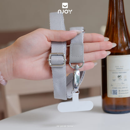 Dây Đeo Điện Thoại Chống Rơi Rớt Thất Lạc Dài 65cm Điều Chỉnh Kích Thước Canvas