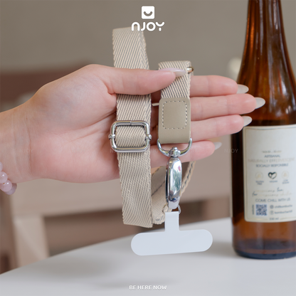 Dây Đeo Điện Thoại Chống Rơi Rớt Thất Lạc Dài 65cm Điều Chỉnh Kích Thước Canvas