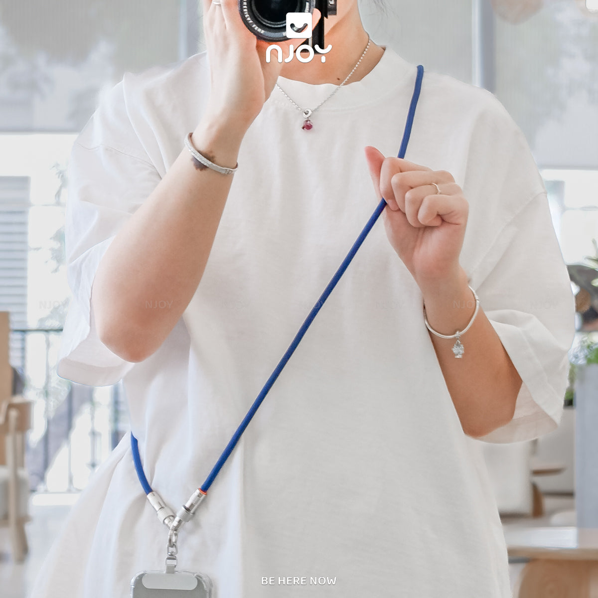 Dây Đeo Điện Thoại Kiêm Cáp Sạc Nhanh Type C To C Tiện Lợi Cho iPhone Samsung iPad