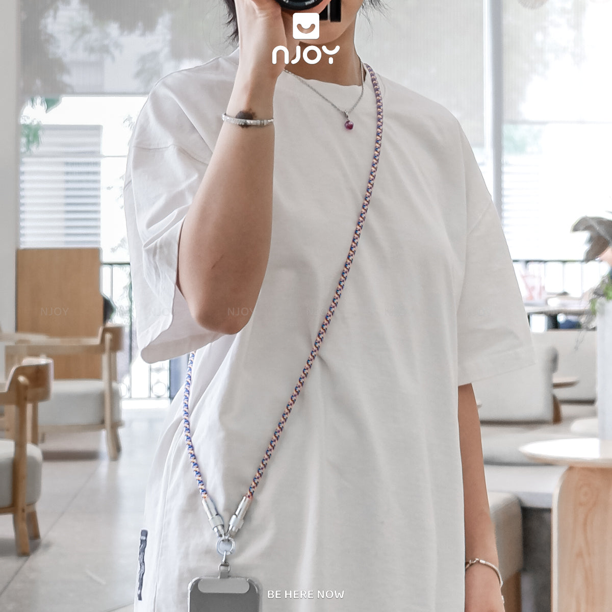 Dây Đeo Điện Thoại Kiêm Cáp Sạc Nhanh Type C To C Tiện Lợi Cho iPhone Samsung iPad