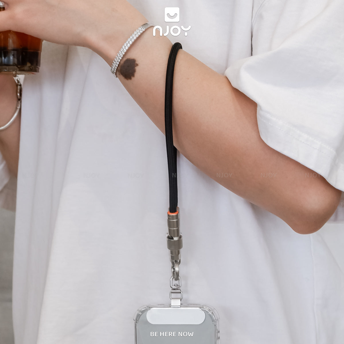 Dây Đeo Điện Thoại Kiêm Cáp Sạc Nhanh Type C To C Tiện Lợi Cho iPhone Samsung iPad