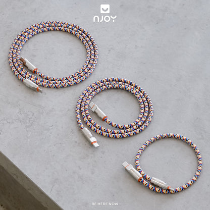 Dây Đeo Điện Thoại Kiêm Cáp Sạc Nhanh Type C To C Tiện Lợi Cho iPhone Samsung iPad