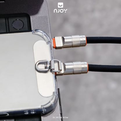 Dây Đeo Điện Thoại Kiêm Cáp Sạc Nhanh Type C To C Tiện Lợi Cho iPhone Samsung iPad