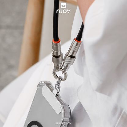 Dây Đeo Điện Thoại Kiêm Cáp Sạc Nhanh Type C To C Tiện Lợi Cho iPhone Samsung iPad