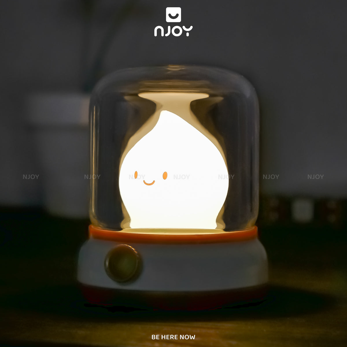 Đèn Ngủ Trang Trí Decor Phòng Ngủ Bàn Làm Việc Quà Sinh Nhật Ngọn Lửa Cute Dễ Thương