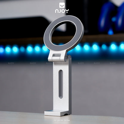 Giá Đỡ Điện Thoại Gắn Bàn Boneruy E01 Hít Từ Tính Điều Chỉnh Độ Cao Hợp Kim Nhôm Cao Cấp Tiện Lợi