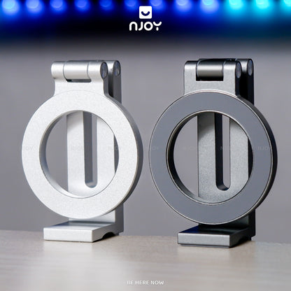 Giá Đỡ Điện Thoại Gắn Bàn Boneruy E01 Hít Từ Tính Điều Chỉnh Độ Cao Hợp Kim Nhôm Cao Cấp Tiện Lợi