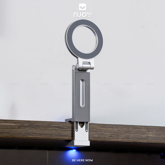 Giá Đỡ Điện Thoại Gắn Bàn Boneruy E01 Hít Từ Tính Điều Chỉnh Độ Cao Hợp Kim Nhôm Cao Cấp Tiện Lợi