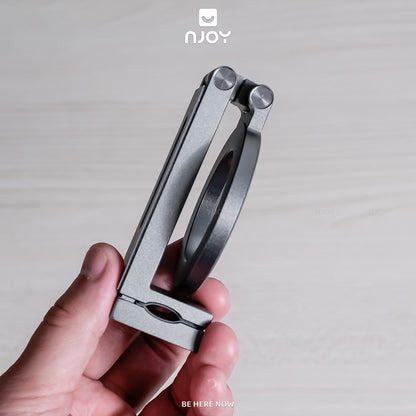 Giá Đỡ Điện Thoại Gắn Bàn Boneruy E01 Hít Từ Tính Điều Chỉnh Độ Cao Hợp Kim Nhôm Cao Cấp Tiện Lợi