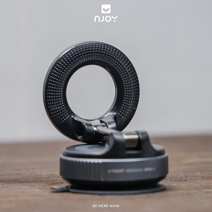 Giá Đỡ Điện Thoại Hít Chân Không Nhỏ Gọn Có Thể Gấp Gọn Cho Xe Hơi Ô Tô Bàn Làm Việc