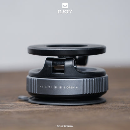 Giá Đỡ Điện Thoại Hít Chân Không Nhỏ Gọn Có Thể Gấp Gọn Cho Xe Hơi Ô Tô Bàn Làm Việc