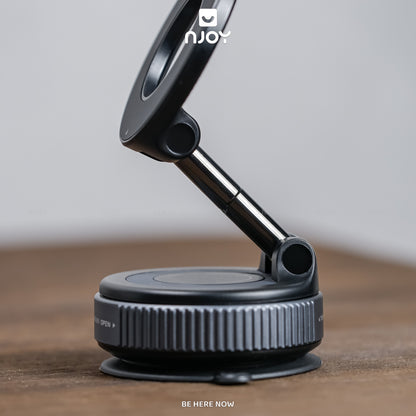 Giá Đỡ Điện Thoại Hít Chân Không Nhỏ Gọn Có Thể Gấp Gọn Cho Xe Hơi Ô Tô Bàn Làm Việc