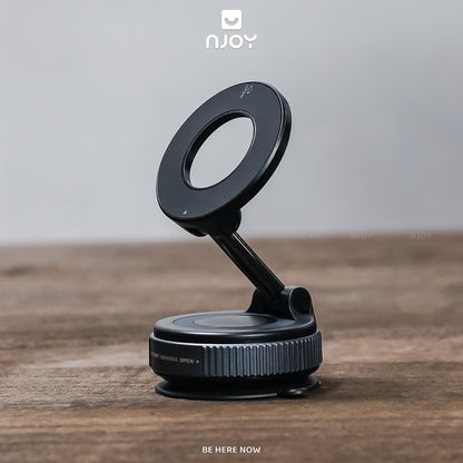 Giá Đỡ Điện Thoại Hít Chân Không Nhỏ Gọn Có Thể Gấp Gọn Cho Xe Hơi Ô Tô Bàn Làm Việc