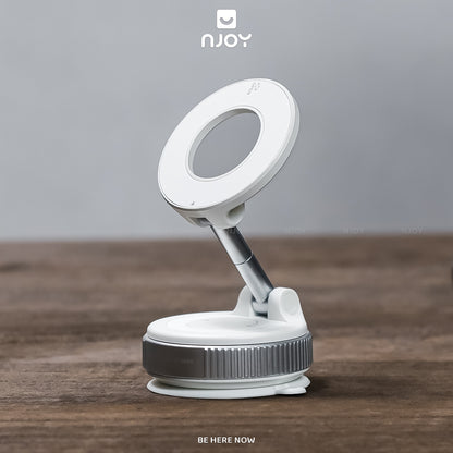 Giá Đỡ Điện Thoại Hít Chân Không Nhỏ Gọn Có Thể Gấp Gọn Cho Xe Hơi Ô Tô Bàn Làm Việc