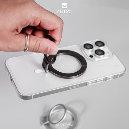 Giá Đỡ Điện Thoại Magsafe Siêu Mỏng Xoay 360 Độ Cho Điện Thoại iPhone Samsung Máy Tính Bảng