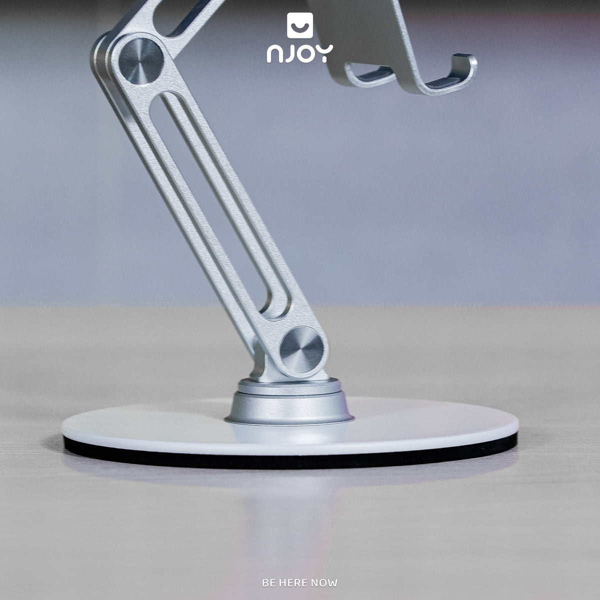 Giá Đỡ Điện Thoại Máy Tính Bảng Boneruy Để Bàn Xoay 360 Độ Điều Chỉnh Độ Cao Hợp Kim Nhôm Cao Cấp