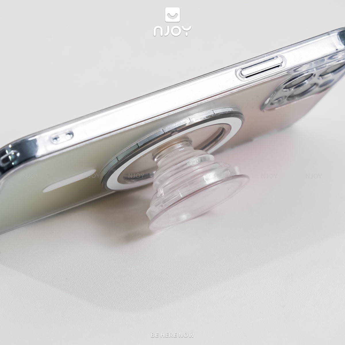 Giá Đỡ Điện Thoại Popsocket Magsafe Trong Suốt Nhỏ Gọn Cho Điện Thoại iPhone Samsung Njoyshop